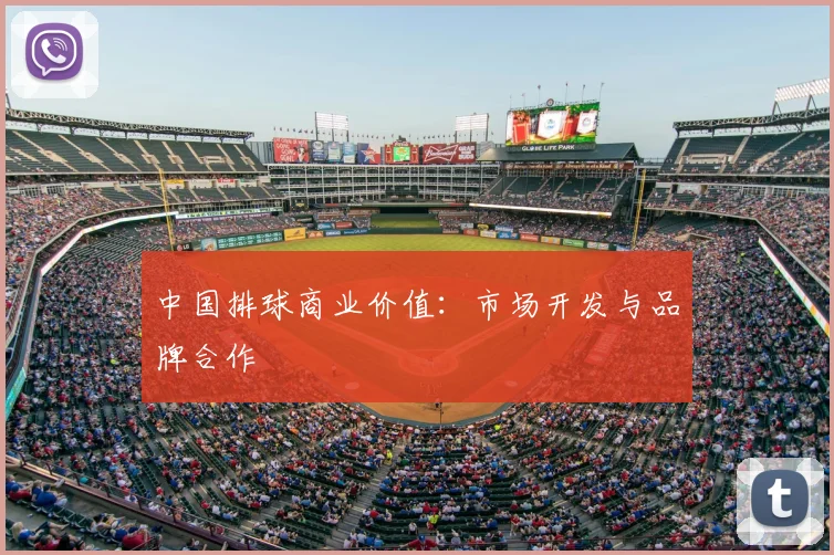 中国排球商业价值：市场开发与品牌合作